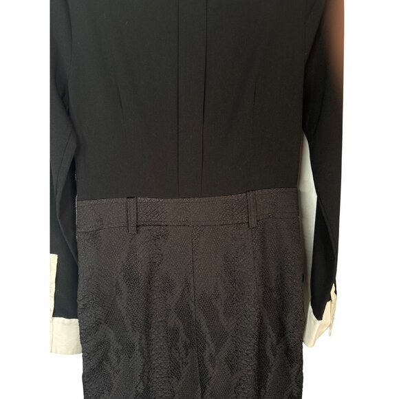 2/$30 Altuzarra Size 4 Black & White Long-Sleeve Dress - Picture 11 of 16